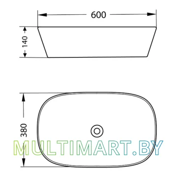 Умывальник Lauter 21393-60-A (клапан 21190G + сифон 21635G, золото) картинка 5